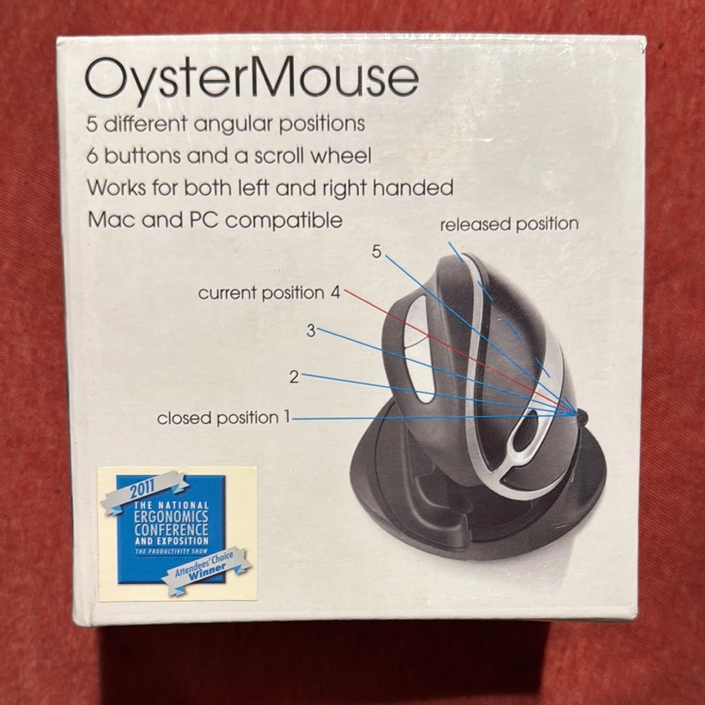 Ergonomic Mouse with Adjustable Positions
